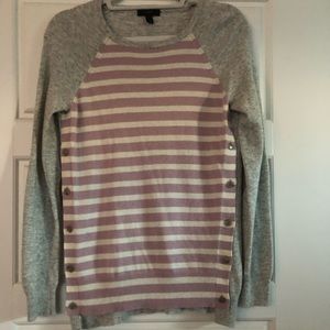 J Crew Striped Sweater